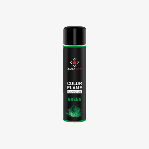 AVM Belgium Colour Flame Cannister - 600ml - GREEN