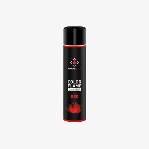 AVM Belgium Colour Flame Cannister - 600ml - RED