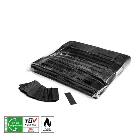 Confetti (Biodegradable) - Rectangles - Black