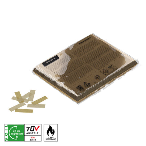 Confetti (Biodegradable) - Rectangles - Gold