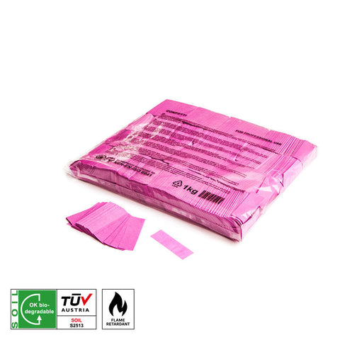 Confetti (Biodegradable) - Rectangles - Pink