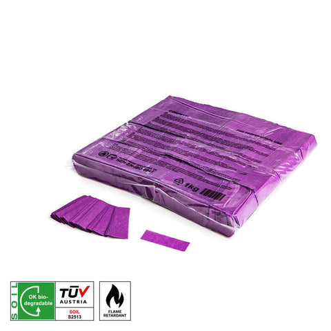 Confetti (Biodegradable) - Rectangles - Purple