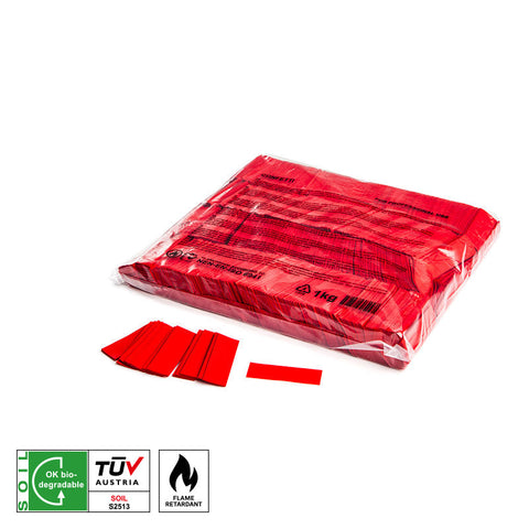 Confetti (Biodegradable) - Rectangles - Red