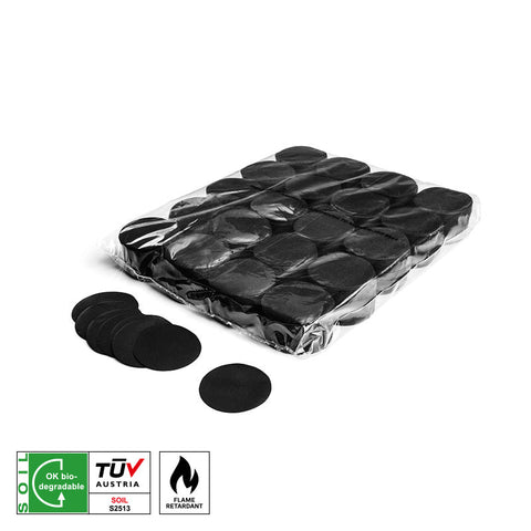 Confetti (Biodegradable) - Rounds Ø 55mm - Black