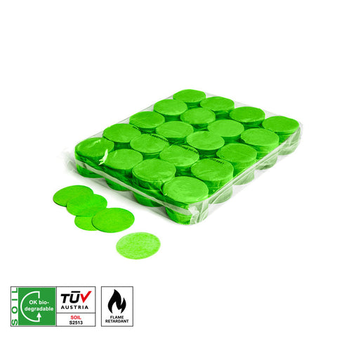 Confetti (Biodegradable) - Rounds Ø 55mm - Light Green