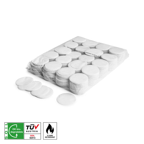 Confetti (Biodegradable) - Rounds Ø 55mm - White