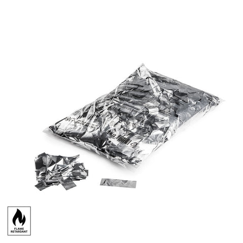 Metallic Confetti - Rectangles - Silver
