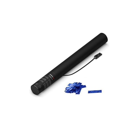 Electric Cannon 50 cm - Confetti - Blue Metallic