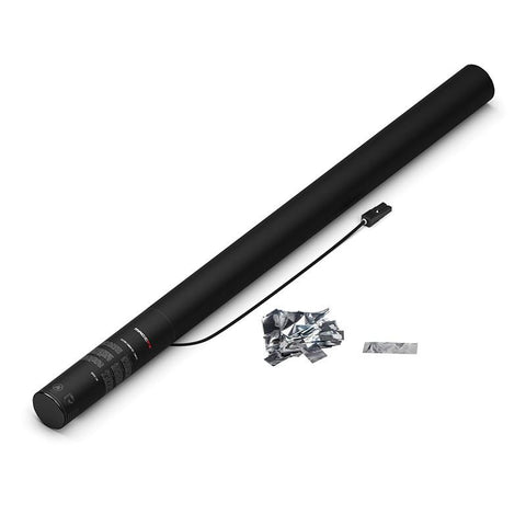 Electric Cannon 80 cm - Confetti - Silver Metallic