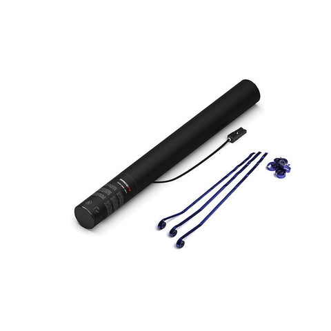 Electric Cannon 50 cm - Streamers - Blue Metallic