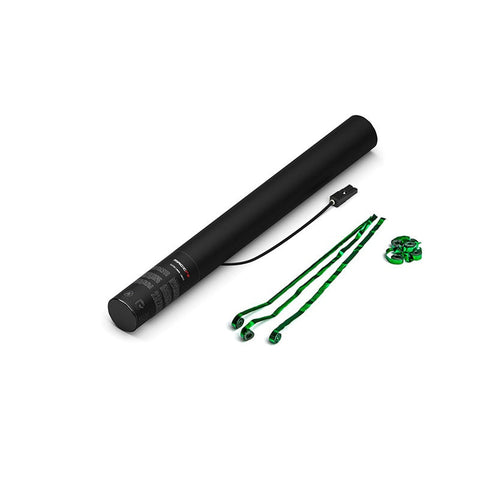 Electric Cannon 50 cm - Streamers - Green Metallic