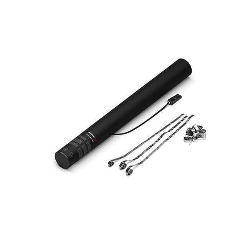 Handheld Cannon 80 cm - Streamers - Silver Metallic