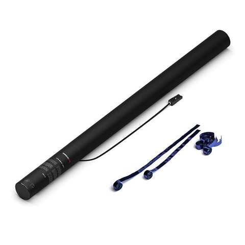Electric Cannon 80 cm - Streamers - Blue Metallic