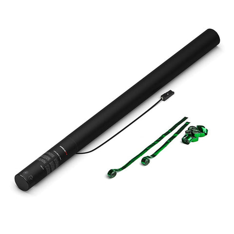 Electric Cannon 80 cm - Streamers - Green Metallic