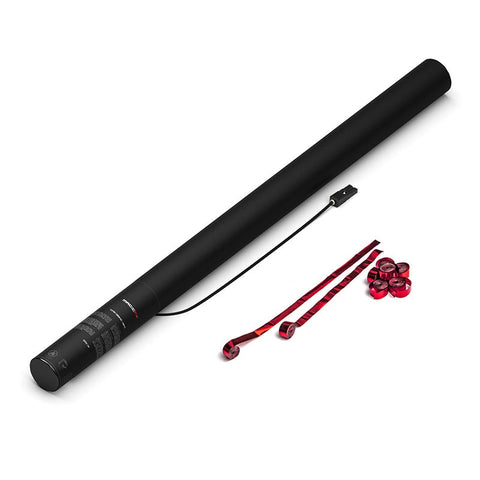 Electric Cannon 80 cm - Streamers - Red Metallic