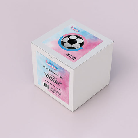 Gender Revealer Soccer Ball Reveal Set