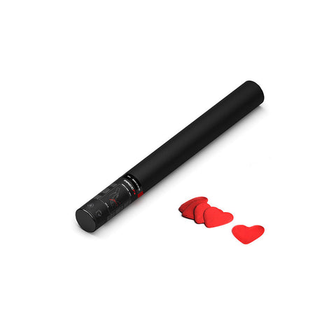 Handheld Cannon 50 cm - Confetti - Red Hearts