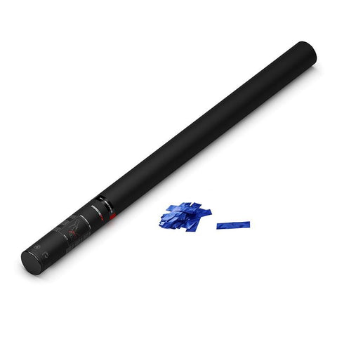 Handheld Cannon 80 cm - Confetti - Blue Metallic