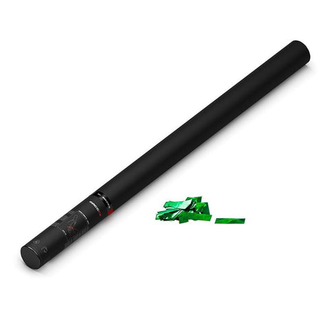 Handheld Cannon 80 cm - Confetti - Green Metallic