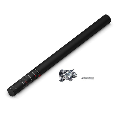 Handheld Cannon 80 cm - Confetti - Silver Metallic