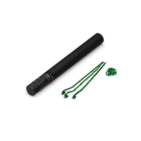 Handheld Cannon 50 cm - Streamers - Green Metallic