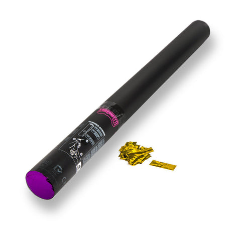 King Confetti Handheld Cannon 60 cm - Confetti - Gold Metallic