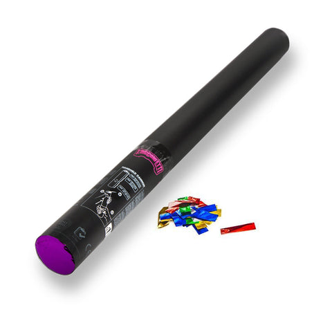 King Confetti Handheld Cannon 60 cm - Confetti - Multicolour Metallic