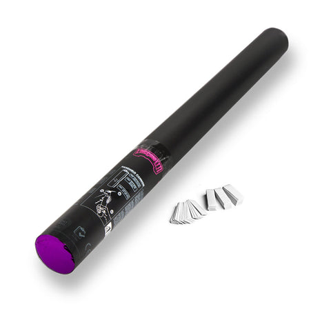 Carton 25 - King Confetti Handheld Cannon 60 cm - Confetti - White Paper
