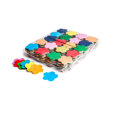 Slowfall confetti flowers Ø 55 mm - Multicolour