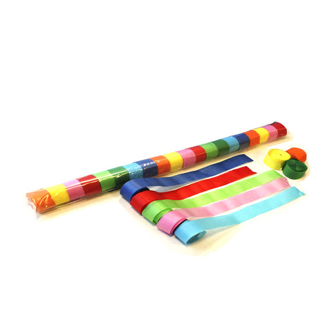 Streamers 10 m x 2.5 cm - Multicolour