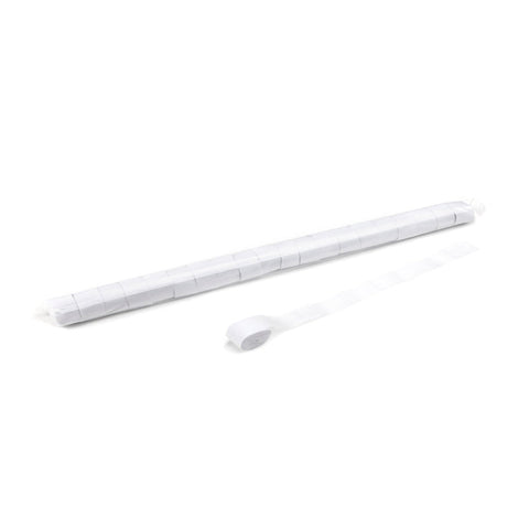 Streamers 10 m x 2.5 cm - White