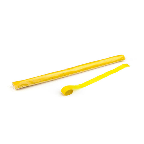 Streamers 10 m x 2.5 cm - Yellow