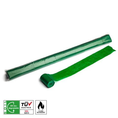Stadium Streamers 20 m x 5 cm - Dark Green