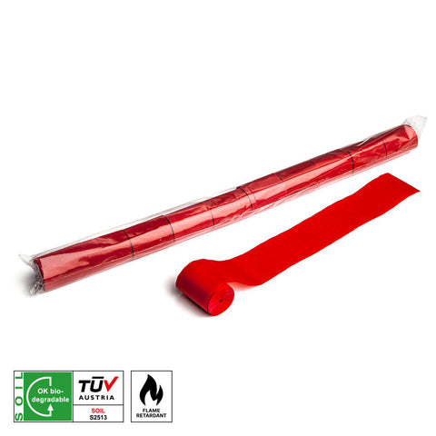 Stadium Streamers 20 m x 5 cm - Red