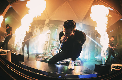 Winston Parkway Drive Flames Blaso Pyrotechnics