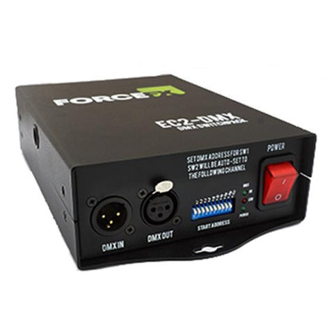 ForceFX EC2-DMX 2 Channel DMX Switch Pack | SpecialFX Australia