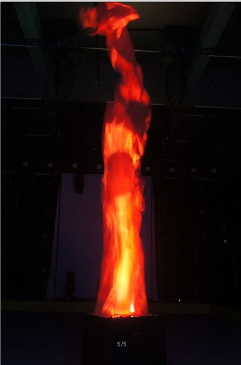 Silk LED Flames XL (6 Metres) - Hire