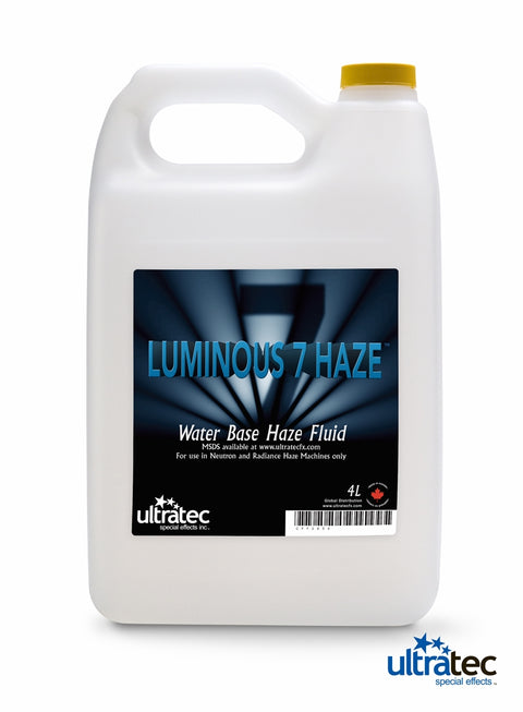 Ultratec Luminous 7 Haze Fluid 4L || SpecialFX Australia